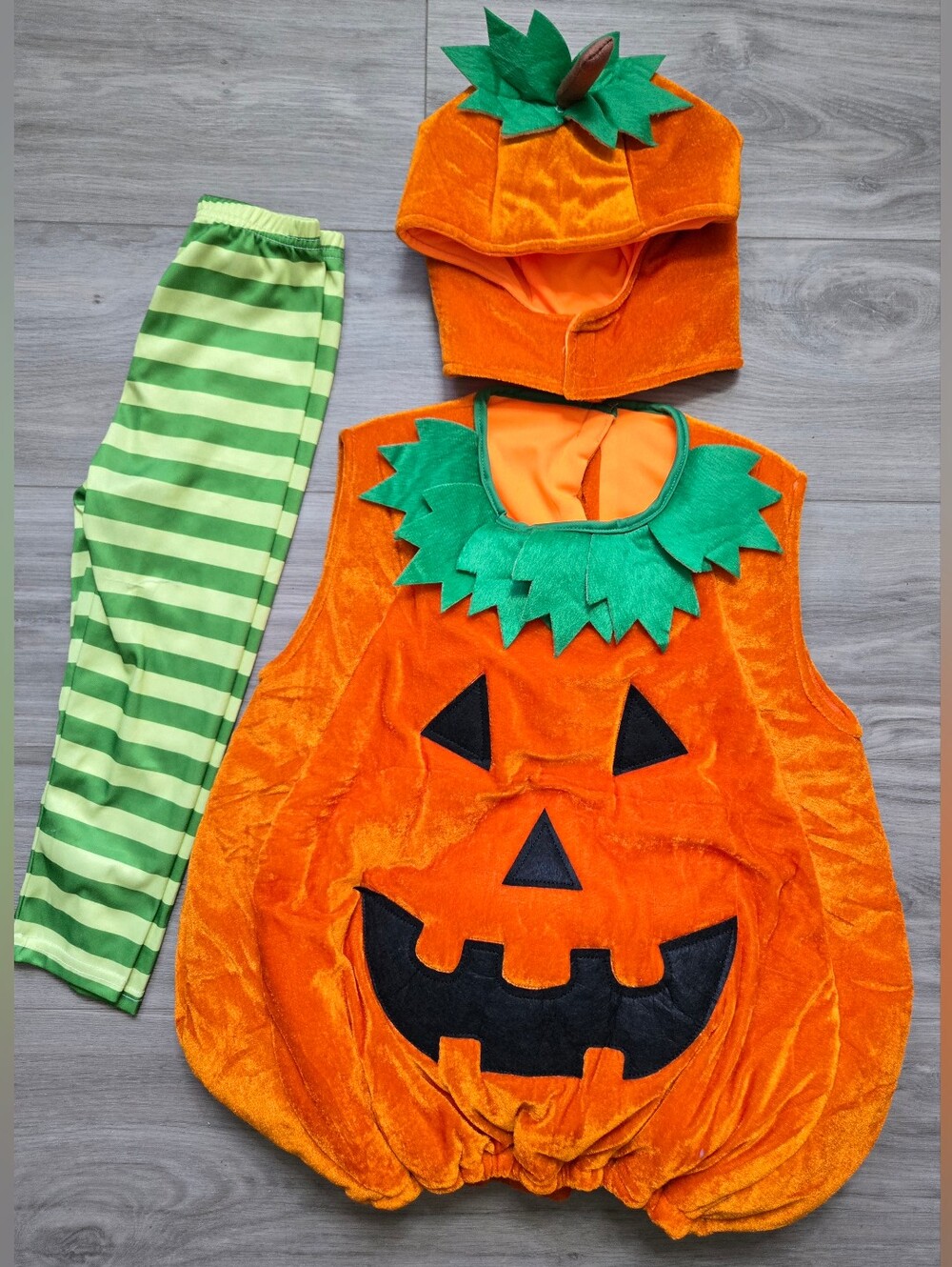 Toddler Pumpkin Halloween Costume